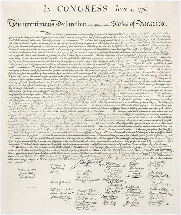 original: w:Second Continental Congress; reproduction: William Stone, Public domain, via Wikimedia Commons